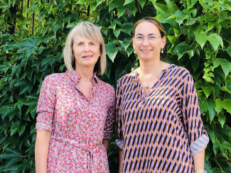 Petra Fischer und Marina Ulrich